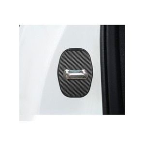 Koolstofvezel Auto Deurslot Beschermhoes Voor Peugeot 206 207 208 306 307 308 407 408 508 3008 accessoires