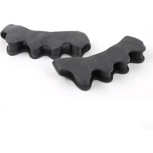 2 Stuks Silicone Eeltknobbel Corrector Toe Protector Afscheiders Straightener Strooier Correctoren Hallux Valgus Correctie Voet Tool