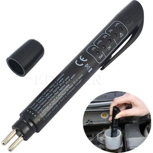 Nauwkeurige Olie Controleren Pen 5 Led Remvloeistof Tester Auto Brake Liquid Digitale Tester Voor Voertuig Auto Testen tool