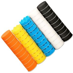Auto Detaillering Waxen Mutsen Mitts Automotive Tools Polijsten Pads Foam Golf Spons Set Accessoires Buffing Nuttig