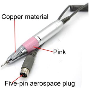 35000Rpm 12V Professionele Elektrische Nail Boor Pen Pedicure Manicure File Nail Boor Handvat Nail Art Tool Fit Voor manicure