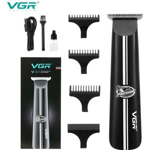 Vgr Kapsel Elektrische Pusher Reizen Draagbare Elektrische Tondeuse Kaal Graveren Tondeuse Usb Lading Kappers Gereedschap V-007