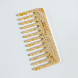 Japan Acetaat Grove Haar Kam Schildpad Stijl Natuurlijke Detangling Kam Voor Krullend Haar-Geen Statische Kam Voor Vrouwen meisjes