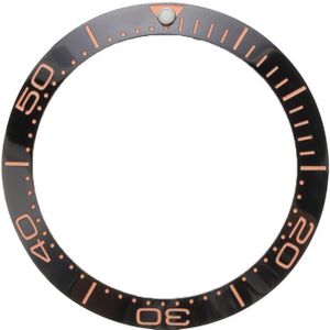 38Mm Keramische Bezel 5 Kleuren Buitendiameter Fit Automatische Mannen Horloge Voor Submariner Horloges Vervangen Accessoires Horloge Gezicht