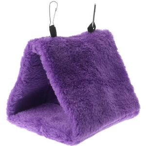 OOTDTY Zachte Pluche Vogel Papegaai Hangmat Warme Opknoping Bed Voor Pet Cave Kooi Hut Tent Speelgoed Huis