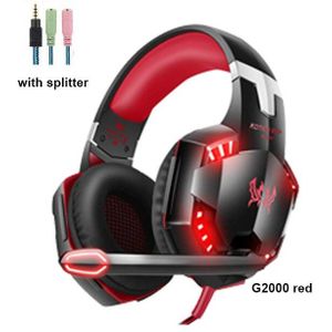 Kotion Elke G2000 G4000 Gaming Headsets Game Oortelefoon Headset Stereo Hoofdtelefoon Met Microfoon Voor Pc Gamer Met Doos