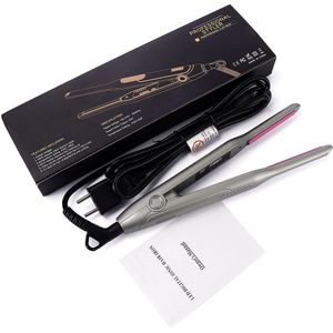2 In 1 Haar Krultang Voor Korte Midden Haar Flat Iron Stijltang Curling Keramische Iron Hair Styling Tool machine