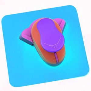 Dubbele Gelijk Lijn Hoek Craft Punch Curve Diy Grens Perforator Papier Cutter Embossing Cortador De Papel De Scrapbook