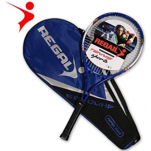 Zouzhan Tennisracket Enkele Dubbele Beginner Pak Mannelijke En Vrouwelijke Student Trainer Volwassen Student Racket Fabrikant