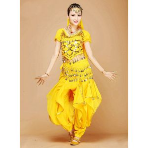 4 Stuks Sexy Buikdans Kostuum Set Professionele Egyptische Volwassen Egypte Belly Indiase Bollywood Kostuums Vrouwen Bellydance Jurk