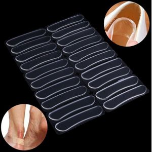 10 Paar Siliconen Hak Stok Gel Pads Vrouwen Strip Massage Pedicure Voetverzorging Inlegzolen Inserts Voor Schoenen Liner Voor Voeten protector