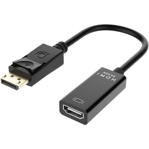 Dp Naar Hdmi Kabel 4K Man-vrouw Pc Displayport Naar Hdmi Mini Projector Tv Projetor Monitor Televisie 1.4 voor Hp Laptop