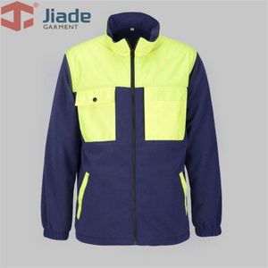 Jiade werkkleding Fleece Jas werkkleding top geklede Mannen japon beschermende kleding sweatshirt mannelijke bovenkleding