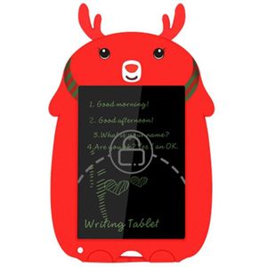 Lcd Schrijven Tablet Voor Kinderen Speelgoed Voor 3-12 Jaar Kinderen, tekening Tablet Voor Kinderen Schrijfbord Met Slot Wissen Knop, Rood