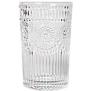 Glas Hittebestendig Water Cup Koffiekopje Reliëf Phnom Penh Zon Bloem Ontbijt Cup Europese Stijl Retro Decoratie wijn Glas