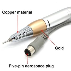 35000Rpm 12V Professionele Elektrische Nail Boor Pen Pedicure Manicure File Nail Boor Handvat Nail Art Tool Fit Voor manicure