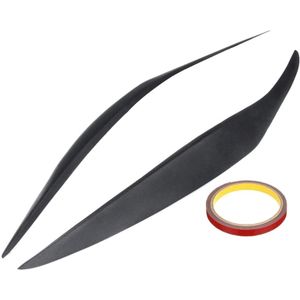 Auto Koplamp Wenkbrauw Trim Koplamp Oogleden Styling Voor Ford Fiesta MK7.5 MK8 12-17