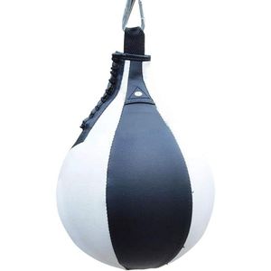 Boksen Snelheid Bal Peervorm Pu Speed Bag Boksen Bokszak Swivel Speedball Oefening Fitness Training Bal