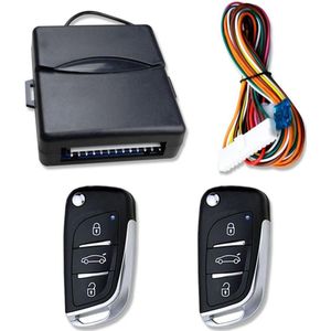 Universele Auto Auto Keyless Entry Systeem Knop Start Stop Led Sleutelhanger Centrale Kit Deurvergrendeling Met Afstandsbediening