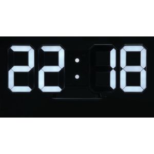 Multi-use 8 Vormige LED Display Desktop Digitale Tafel Klokken Thermometer Hygrometer Kalender Weerstation Forecast Klok