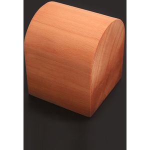 1Pcs Handgemaakte Riem Bocht Molding Gereedschap Buigen En Shaping Tool Beukenhout Horloge Riem Tool Fijne Waxed Gepolijst Slijpen