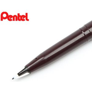 1Pc Pentel Arts Stylo Schets Pen Lijn Tekening Detail Marker Haak Naald Fineliner Pen Voor Manga Architectuur Zwart JM20