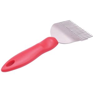 10 Pcs Plastic Handvat Ontzegeld Vorken Multi-Cut Honing Vork Naald Cutter Capsulator Bijenteelt Gereedschap Rvs Honing Vork