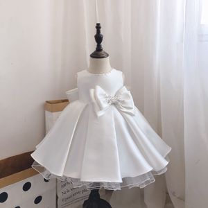 Baby Meisje Kant Kralen Prinses Avond Japon Voor Wedding Party Kinderen Jurken Voor Peuter Meisje Doopsel Kleding