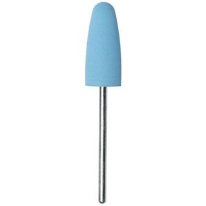 1pcs 8 Kleuren Nail Boren Rubber Siliconen Manicure 3/32 ""Buffer Mill Cutter voor Nail Bit Verschillende Grit Polijsten tool TRGJ03