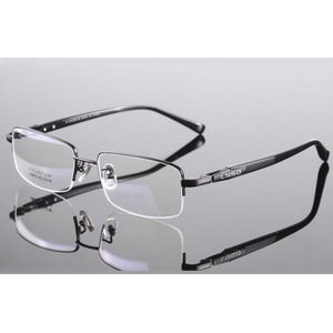 Zuiver Titanium Brilmontuur Brillen Mannen Computer Optische Bijziendheid Bril Voor Mannelijke Transparant Clear Lens RS290