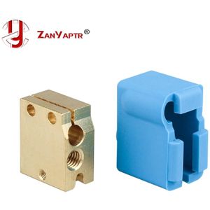 Origina Vulkaan Siliconen Sokken Heater Blok Cartridge Type Siliconen V6 J-Head Hotend Bowden/Direct Extruder Voor 3D printer Onderdelen