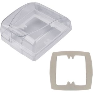 Hilife Waterdichte Cover Deurbel Socket Waterdichte Apparaat Schakelaar Knop Bescherming Apparaat Anti-Splash Doos Huishoudelijke Accessoires