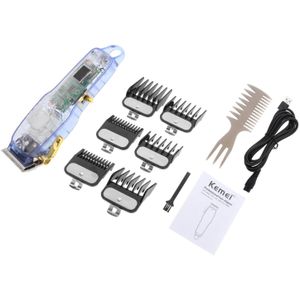 Draadloze Tondeuse Draagbare Elektrische Pro Trimmer Draadloze Haar Knippen Kapper Baard