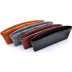 2 Stuks Auto Zetel Opbergdoos Organizer Telefoon Portemonnee Container Opbergen Opruimen Auto Interieur Accessoires