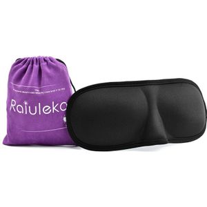 1Pcs Slapen Oogmasker Travel Sleep Eye Shade Cover 3D Traagschuim Dutje Eye Patch Zachte Draagbare Blinddoek Reizen ooglap