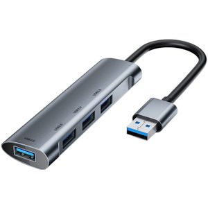 4 In 1 Type-Een Hub, om 4-Port Usb Splitter USB3.0 X 1 En USB2.0 X 3 Docking Station Voor Pc Laptop
