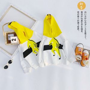 Kids Kleding Herfst Peuter Baby Kids Boy Girl Hooded Katoen Patchwork Hoodie Sweatshirt Mode Sport Tops Kleding