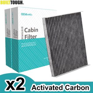 2x Auto Pollen Cabine Airconditioning Filter Actieve Kool AE5Z-19N619-A Voor Ford Fusion Sedan Lincoln Mkz