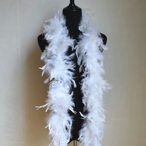 50 g 2 yards pluizige turkse boa/sjaal kleding accessoires veer kostuum/party bruiloft decoratie veer ambachten