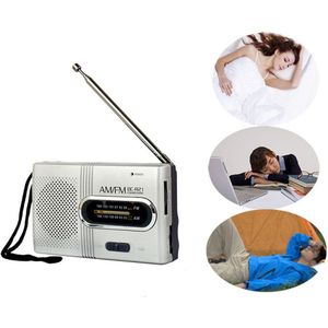 1 Pc Professionele Am/Fm Radio Mini Draagbare Telescopische Antenne Radio Pocket Wereld Ontvanger Speaker