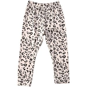 Newest Toddler Baby Girl 2T-7T Clothes Leopard Print Leggings Trousers Stretch Cotton Pants Casual Clothes Summer