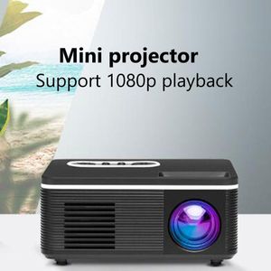 S361 Draagbare Mini Led Projector 320X240 Pixels 600Lumen Projector Home Media Speler Onleny 4:3 / 16:9 1.07-3.5M 1920*1080