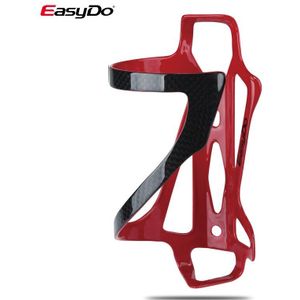 Easydo Fiets Waterfles Houder Fiets Bidonhouder Pure 3K Carbon Fiber 24G Fixed Gear Waterkoker Kooi Fiets accessoires