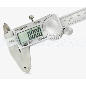 Nauwkeurigheid 0.005 Mm Terma IP54 150 Mm 200 Mm 300 Mm Digitale Schuifmaat Micron Elektronische Schuifmaat Dikte Micrometer gauge