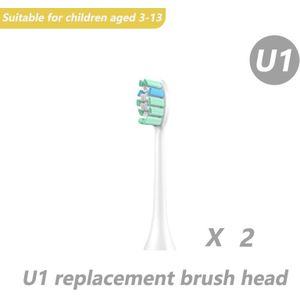 3-13 Jaar Oude Tandenborstel Heads Opzetborstels Voor Kinderen U-vorm Elektrische Tandenborstel Heads Orale zorg Voor Kinderen