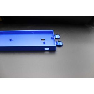 GH60 Compact Mechanische Toetsenbord Geanodiseerd Alluminum Case Diy Poker2 Golden Case Gaming Toetsenbord Faceu Toetsenbord Metal Case Frame