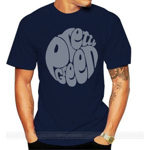 Pretty Green Gillespie Logo T-shirt In Navy-Paisley Grafische Tee Katoenen T-shirt Mannen Zomer Mode T-shirt Euro Size