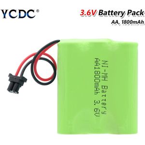 3.6V Batterij Aa Aaa 2/3AA Ni-Mh Bateria 3.6V Nimh Batterij Pilas Recargables 3.6V Pack Aa size Ni Mh Voor Rc Auto Speelgoed Gereedschap Model