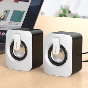 Computer Desktop Speakers Bedrade Usb Mini Subwoofer Audio Speaker Stereo Surround Diepe Bass Home Theater Multimedia Luidsprekers