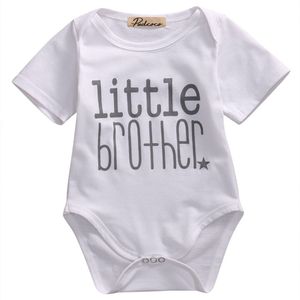 Leuke Brothers Kleding Broertje Baby Boy Romper Grote Jongen T-shirt Tee Tops Brothers Bijpassende Outfit Brotherhood Symbolische